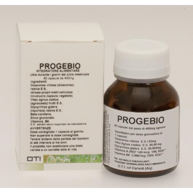 Progebio Complemento Alimenticio 60 Capsulas de 400mg