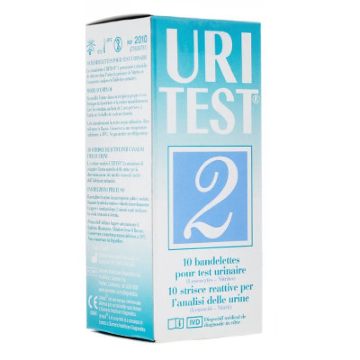 Uritest Test Urinario 2 Packs 10 Tiras