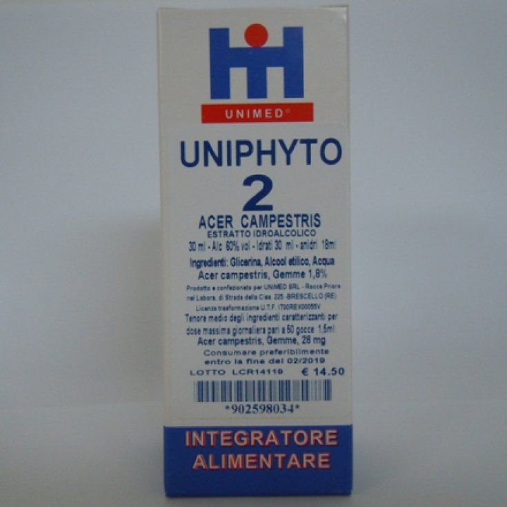 Unimed Uniphyto 122 Hedera Helix Complemento Alimenticio 30ml