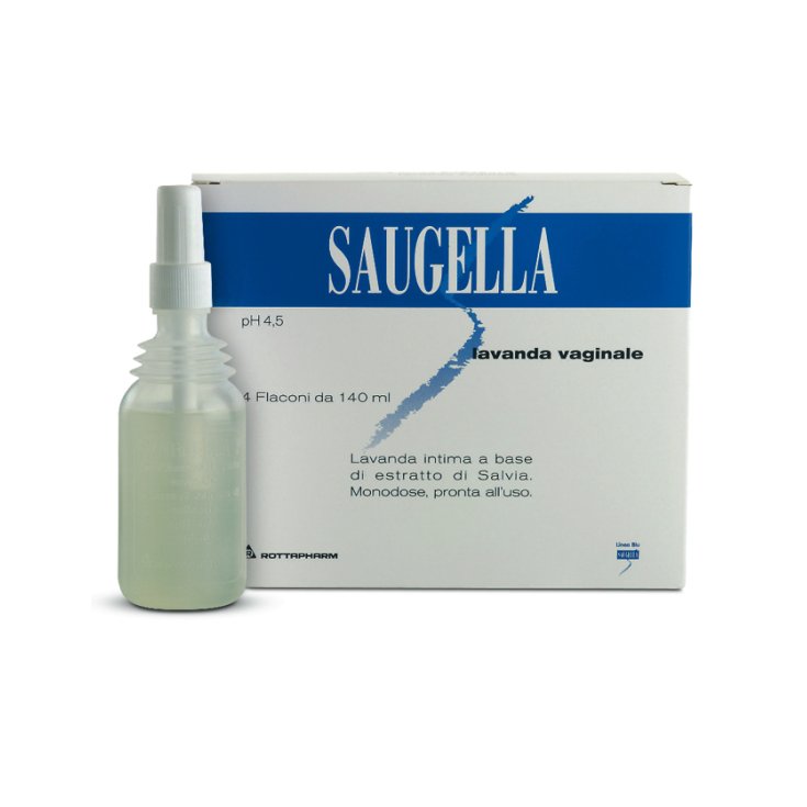 Saugella Lavanda Vaginal 140ml 4 Botellas