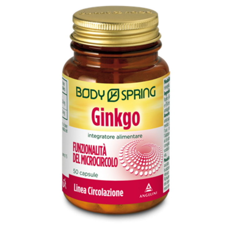 Body Spring Ginkgo Complemento Alimenticio 50 Cápsulas