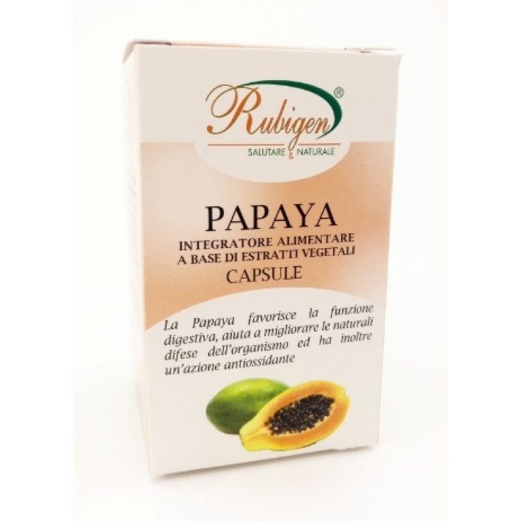 Rubigen Papaya Suplemento Alimenticio Fermentado 60 Comprimidos