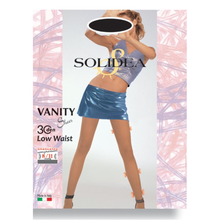 Pantis Transparentes Solidea Vanity 30 Color Arena Talla 4l