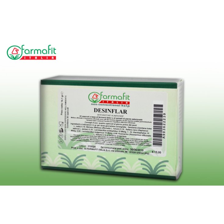 Pharmafit Agt Desinflar Complemento Alimenticio 30 Cápsulas