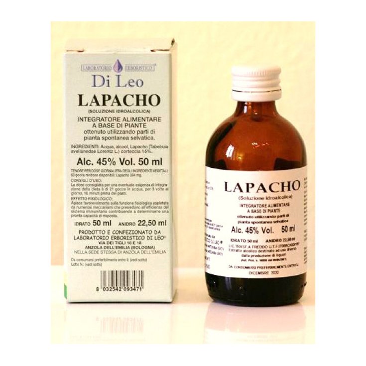 Laboratorio de Hierbas Di Leo Lapacho Tm Complemento Alimenticio 50ml