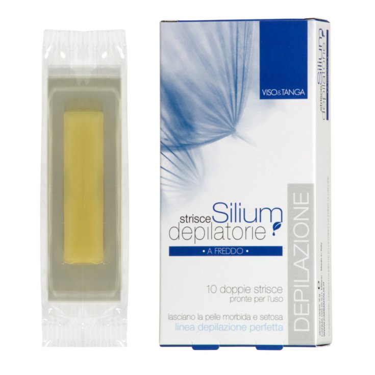 Tiras Depilatorias Silium Para Rostro 9g