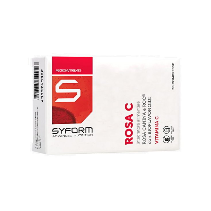 Nuevo Syform Rosa C Complemento Alimenticio 30 Comprimidos