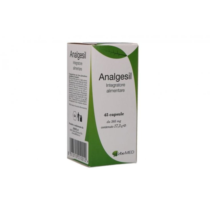Erbe Med Analgesil Complemento Alimenticio 45 Cápsulas 385 mg