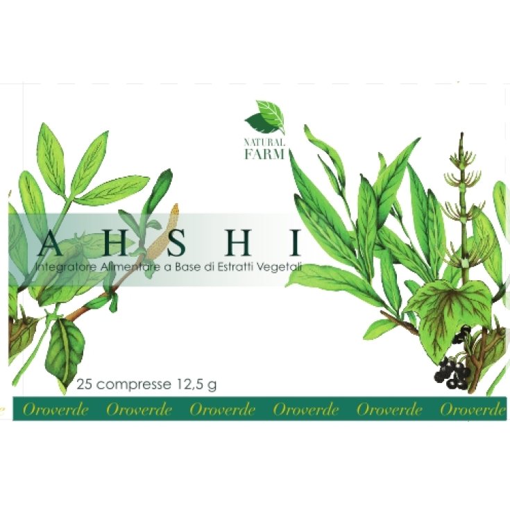 Natural Farm Ahshi Complemento Alimenticio 25 Comprimidos