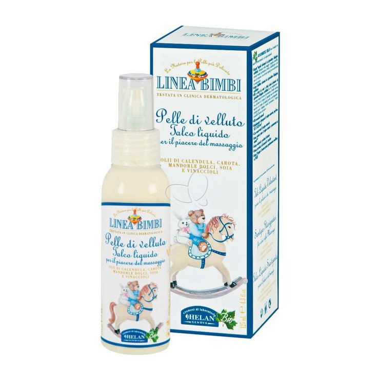 Helan Linea Bimbi Velvet Skin Talco Líquido Orgánico 100ml