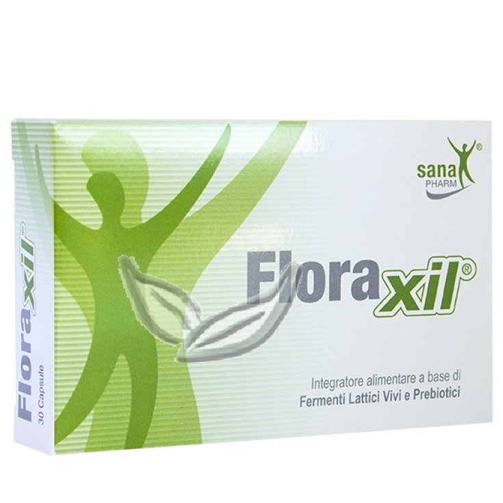 SanaPharm FloraXil® Complemento Alimenticio 30 Cápsulas