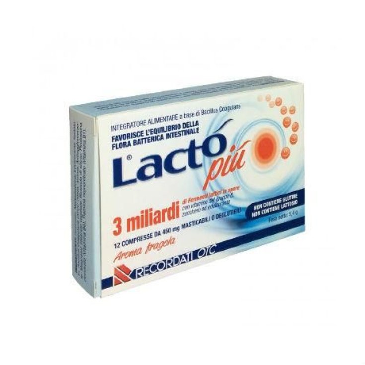 Suplemento vitamínico biológico Recordati Lacto 3 Plus