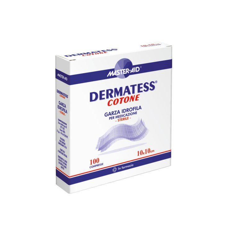 Master-Aid® Dermatess® Gasa Hidrófila De Algodón Para Apósitos Estériles 36x40 cm 12 Piezas