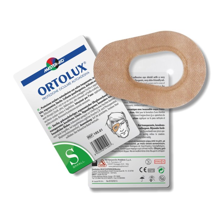 Master-Aid® Ortolux® Air Protección ocular autoadhesiva pequeña 1 pieza