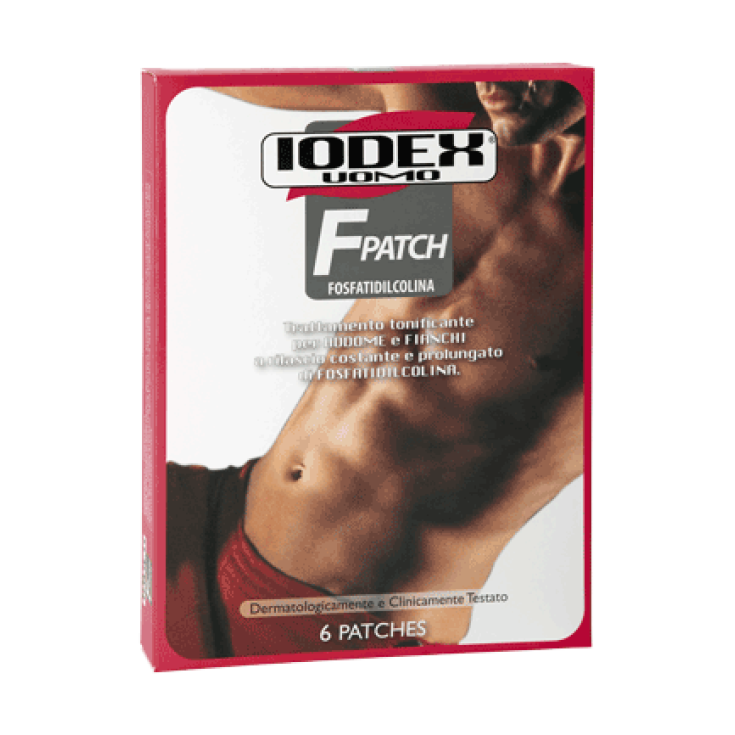 Iodex F Parche Abdominal 6 Piezas