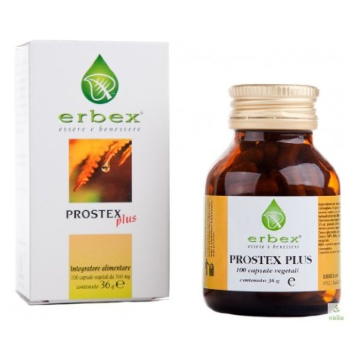 Erbex Prostex Plus Complemento Alimenticio 100 Cápsulas