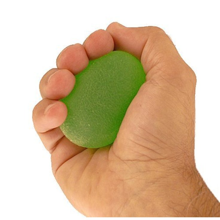 Balón de rehabilitación de gel verde