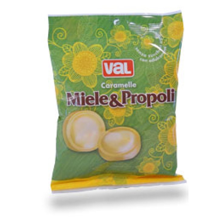 Val Caramelle Miel Propóleo Sin Azúcar 50g