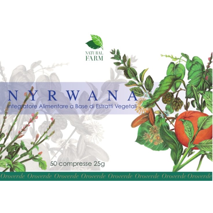 Natural Farm Nyrwana Complemento Alimenticio 50 Comprimidos