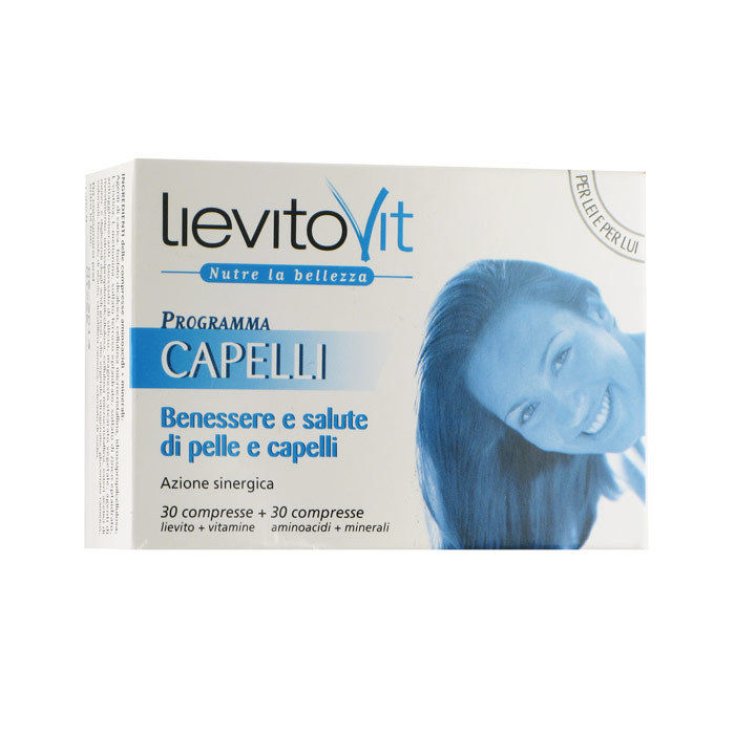 LievitoVit Hair Program Complemento Alimenticio 60 Comprimidos