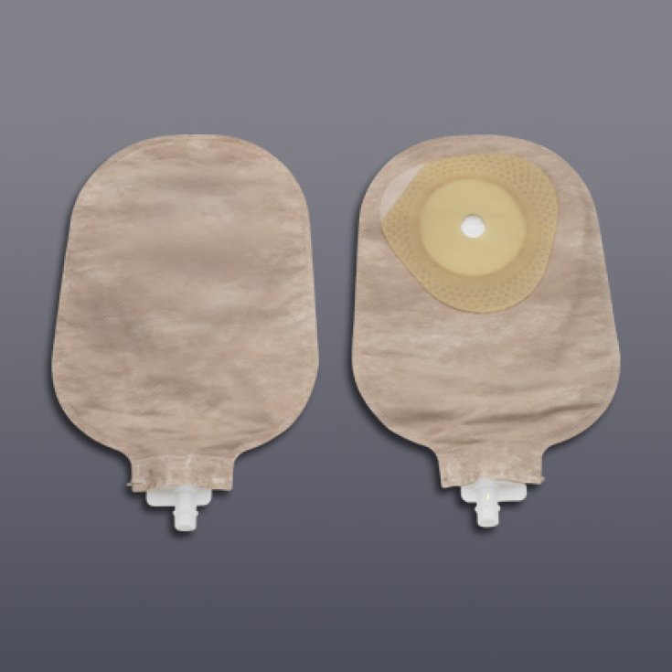 Bolsa de urostomía Hollister Moderma Flex Transparente Recorte 25 mm 10 piezas