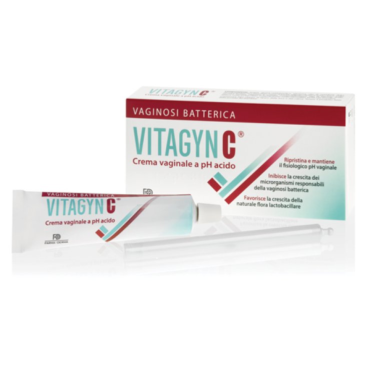 Farma-Derma Vitagyn® Crema Vaginal Con pH Ácido 30g Con 6 Aplicadores Desechables.