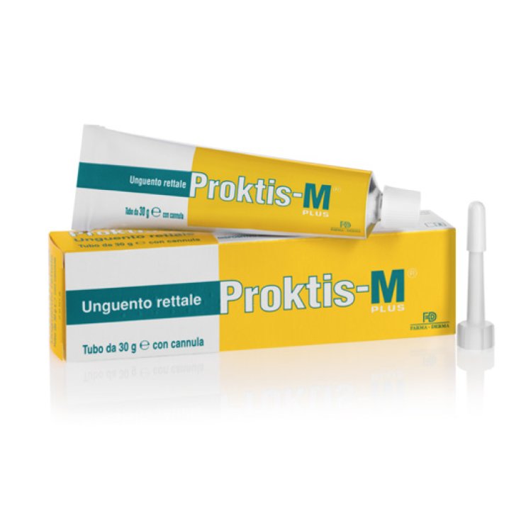 Farma-Derma Proktis-M® Plus Pomada Rectal 30g Con Cánula