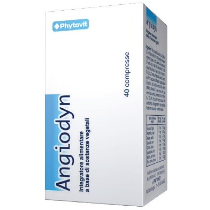 Angiodyn Complemento Alimenticio 40 Comprimidos