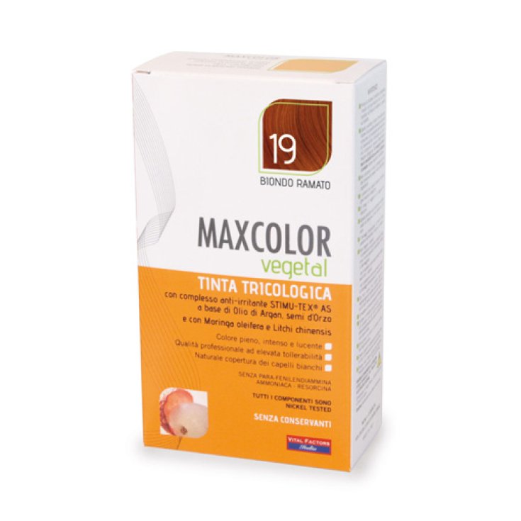 Max Color Tintura Tricológica Vegetal 19 140ml