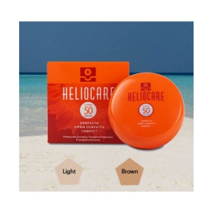Heliocare Color Oil Free Maquillaje Compacto Spf50 Marrón 10g