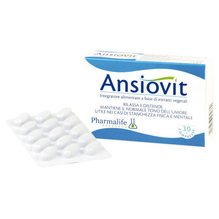 Ansiovit Complemento Alimenticio 30 Comprimidos