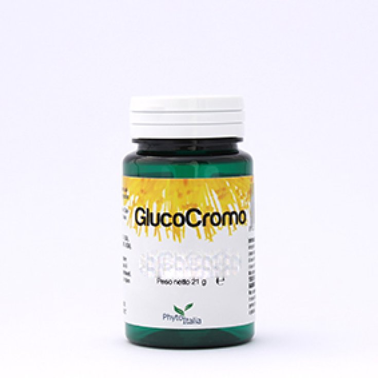 Phytoitalia Glucocromo Suplemento Alimenticio 60 Cápsulas