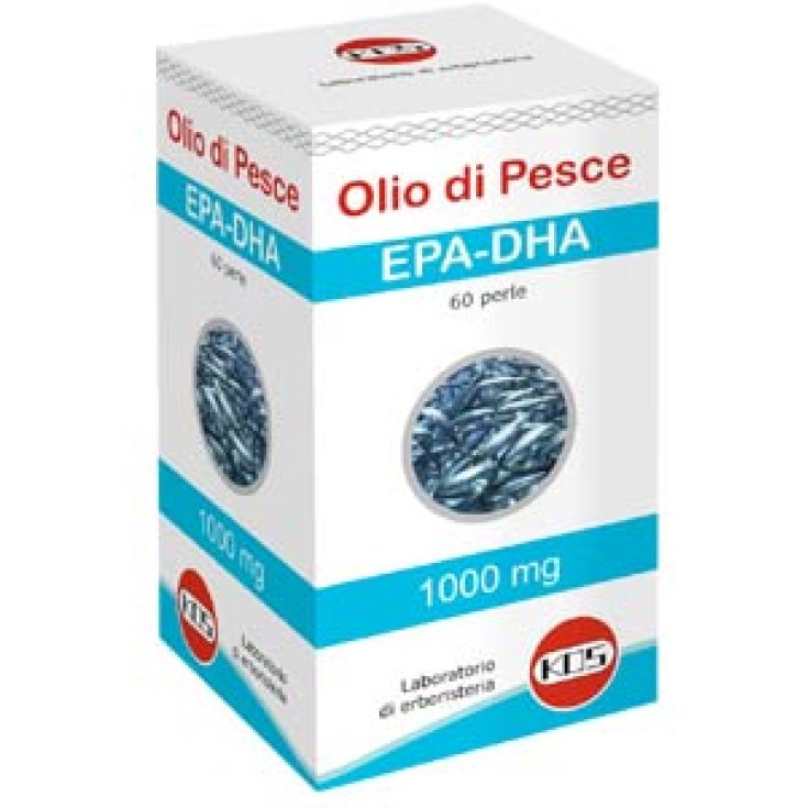 Kos Fish Oil EPA DHA Complemento Alimenticio 60 Perlas 1000mg