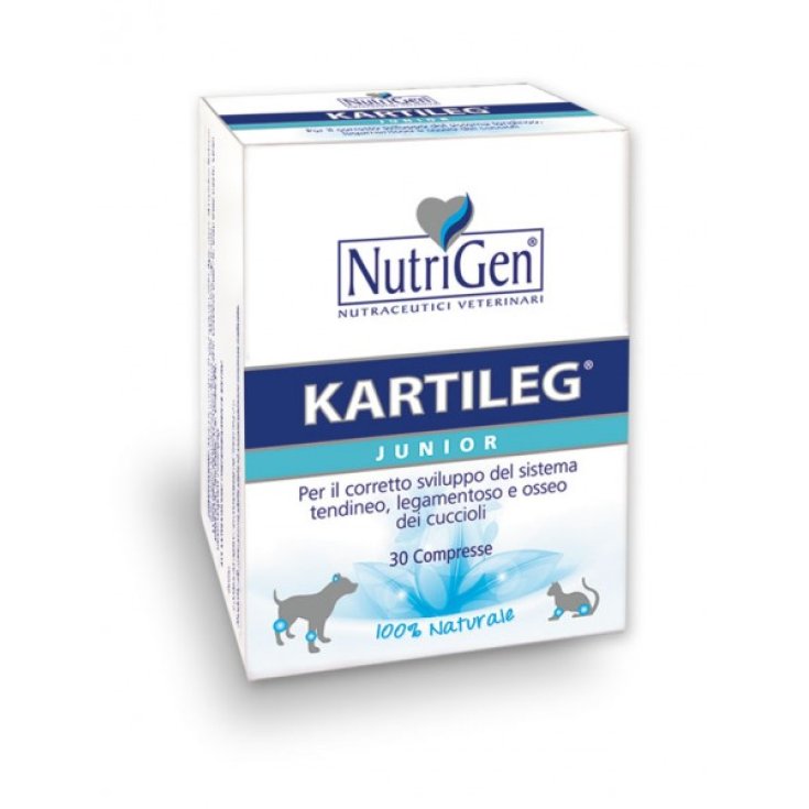 Nutrigen® Kartileg® Junior Alimento Complementario Para Animales 30 Comprimidos