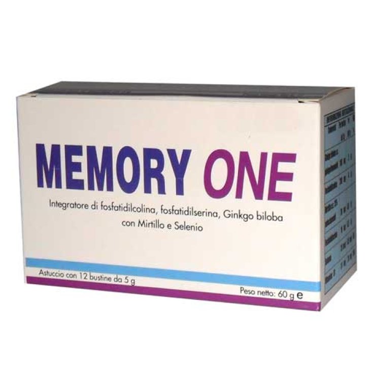 Leader Natural Pharma Memory One Complemento Alimenticio Con Arándanos Y Selenio 12 Sobres 60g