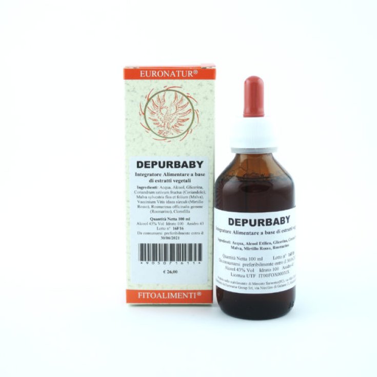 Euronatur® Grupo Depurbaby Complemento Alimenticio Gotas 100ml