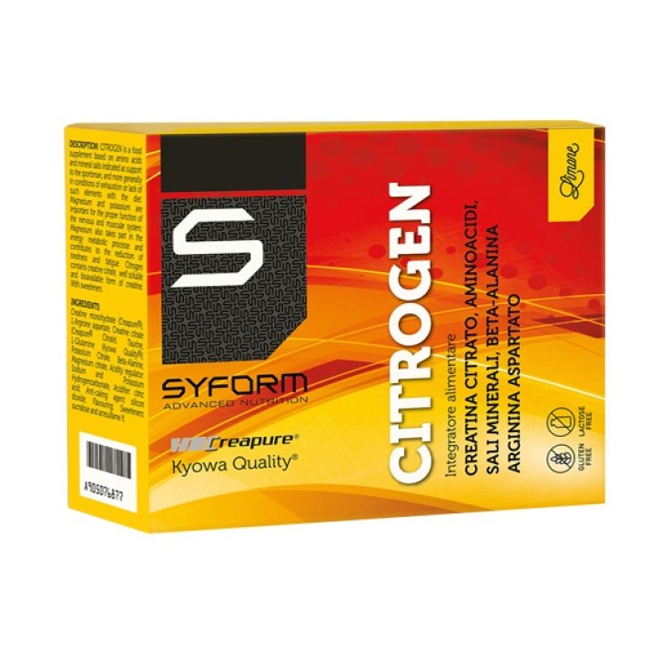 Syform Citrogen Complemento Alimenticio Sabor Limón 20 Sobres