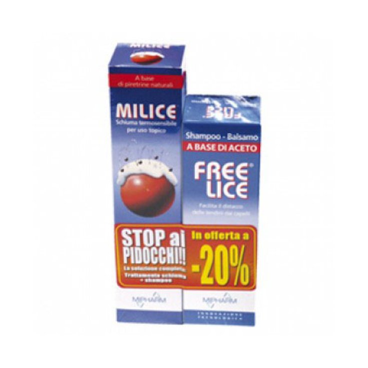 Mipharm Milice Multipack Espuma Milice 150ml + Champú Freelice 80ml