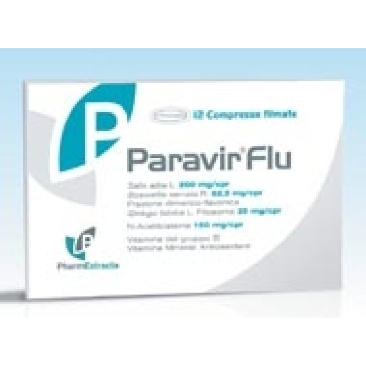 Pharmextracta Paravir Suplemento Alimenticio Contra la Gripe 12 Comprimidos