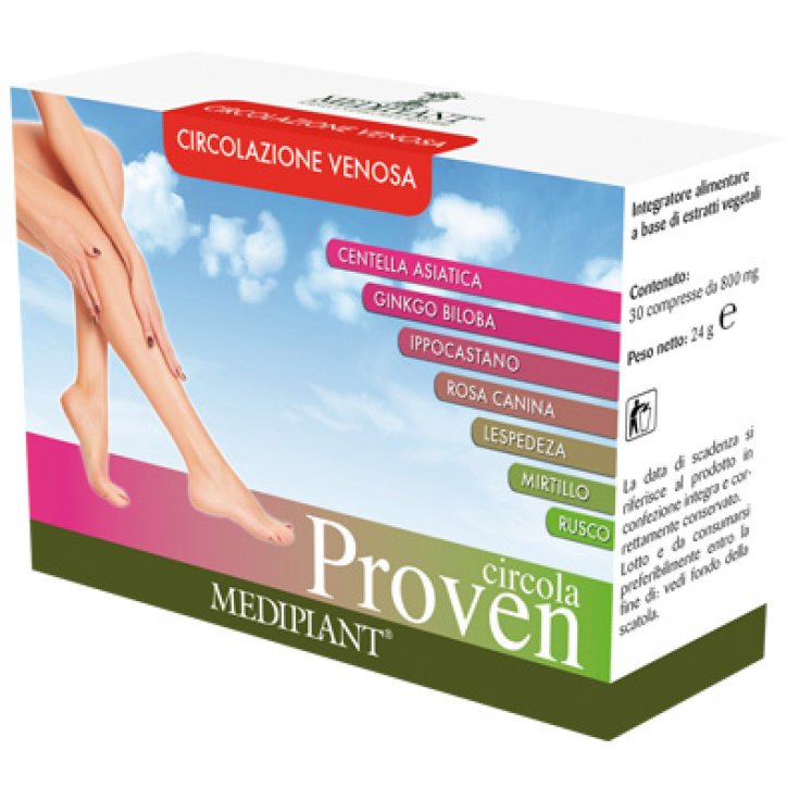 Mediplant Proven Circulate Complemento Alimenticio 30 Comprimidos