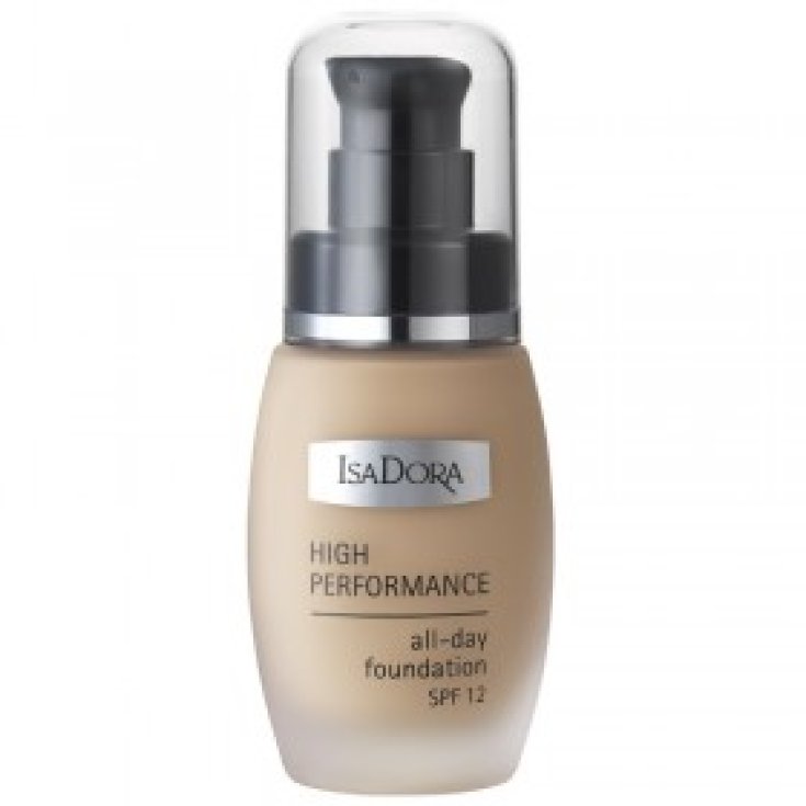 IsaDora High Performance All-Day Foundation Color 03 Nude Beige 30ml