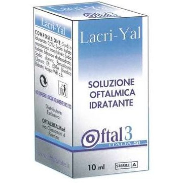 Oftal 3 Lacri-Yal Solución Oftálmica Hidratante Gotas 10ml