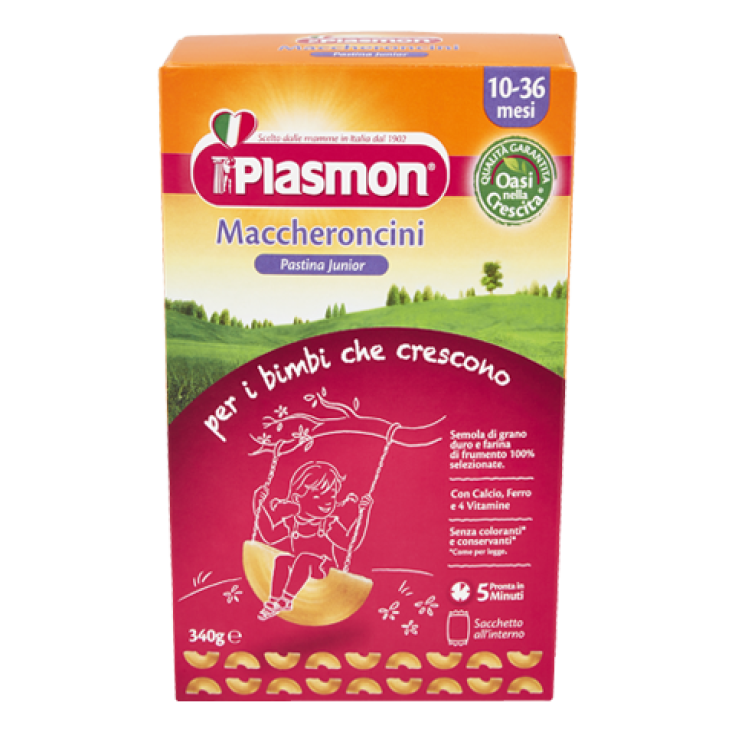 Plasmón Pastina Maccheroncini 340g