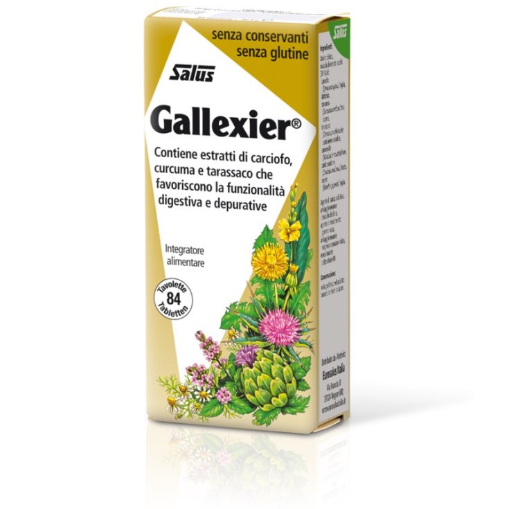 Salus Gallexier Comprimidos En Comprimidos Para Digestiones Difíciles 84 Comprimidos