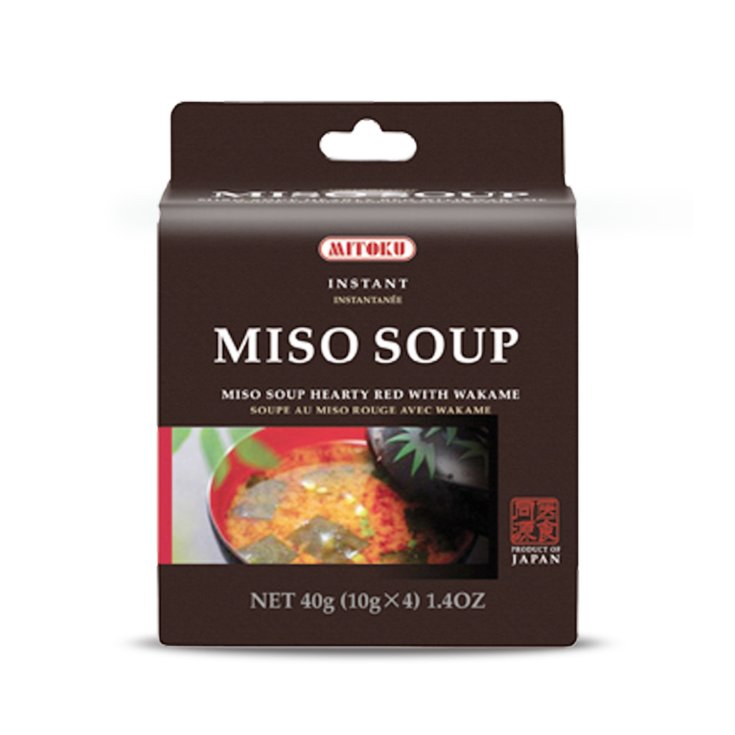 Sopa Instantánea De Miso Con Algas The Window On The Sky 4 Sobres