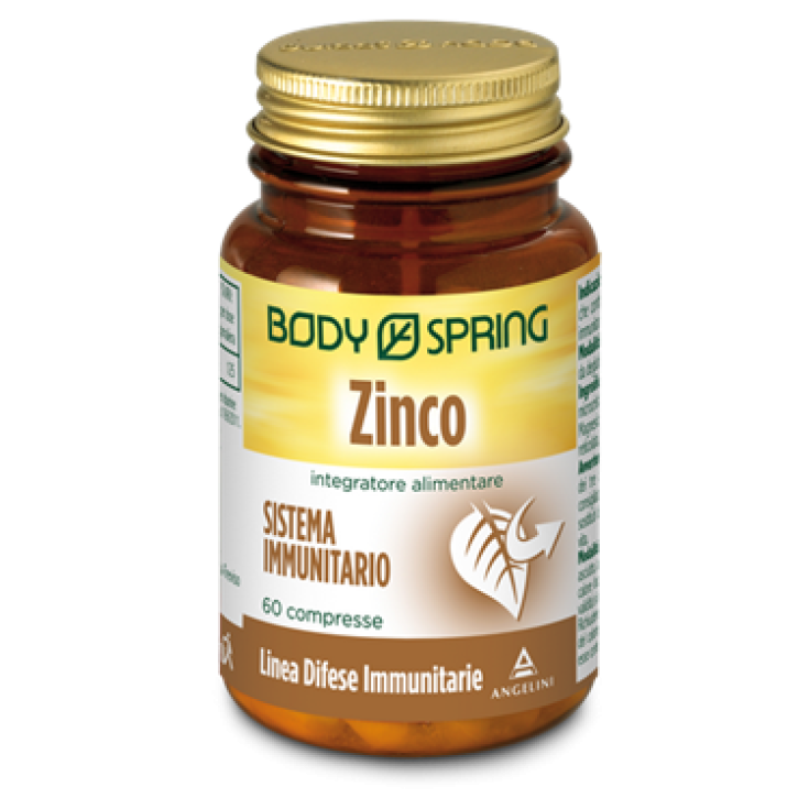 Body Spring Bio Zinc Complemento Alimenticio 60 Comprimidos