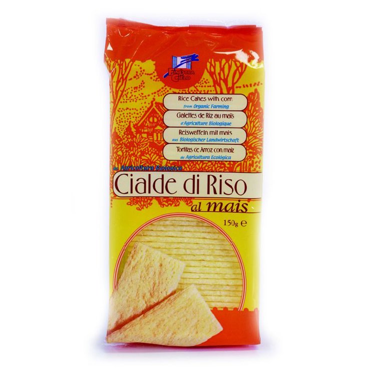 La Finestra Sul Cielo Gofres De Arroz Y Maíz Con Sal Snack 150g