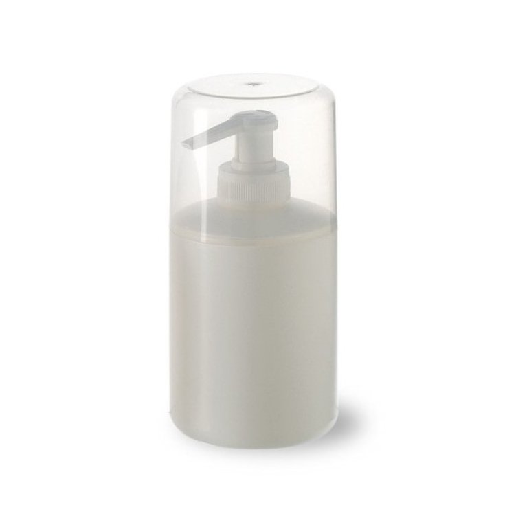 Simonetta Botella Plastico Cilindrica Blanca Con Dosificador 500ml