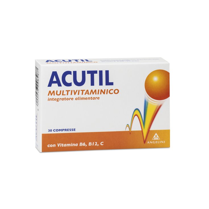 Acutil Multivitaminico Complemento Alimenticio 30 Comprimidos