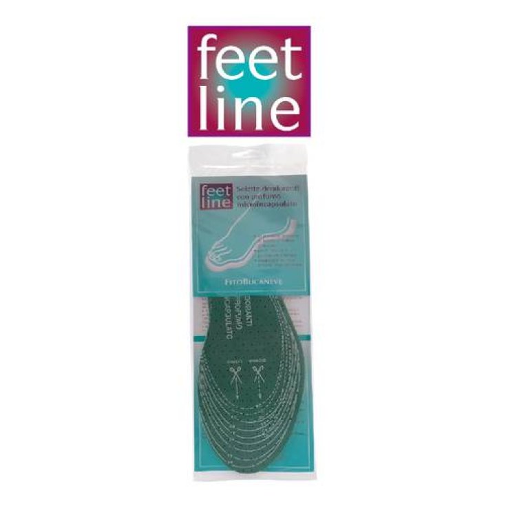 Fitobucaneve Feetline Plantilla Desodorante 2 Piezas